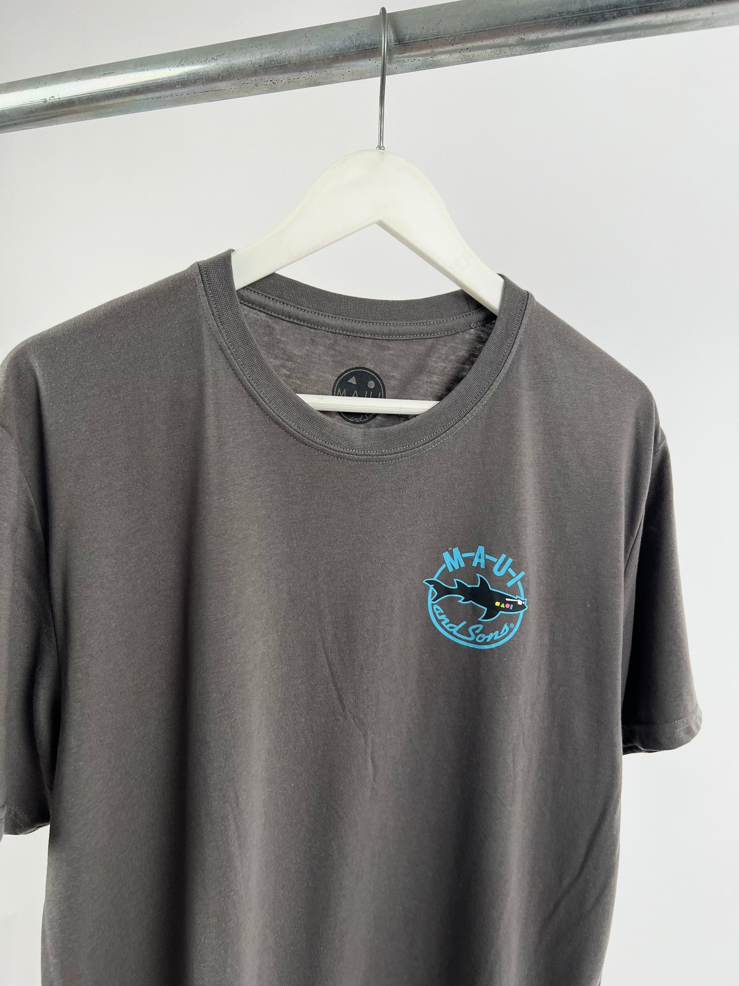 Maui and Sons backprint t-shirt in grey