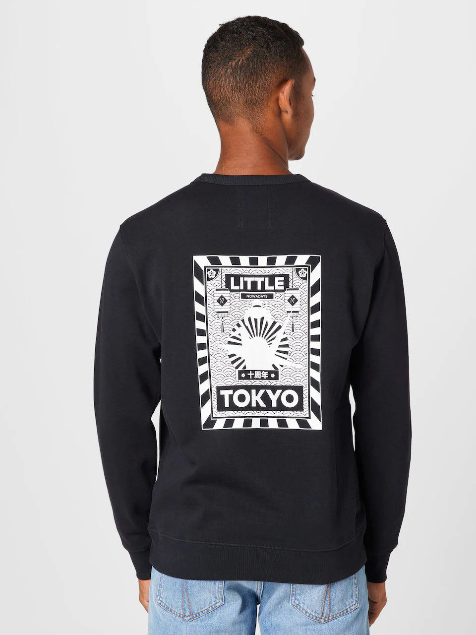 Nowadays little Tokyo sweatshirt in black
