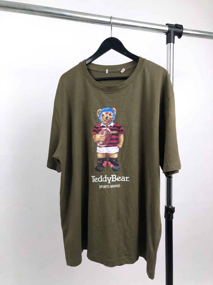 Polo Sports Teddy Bear T-shirt in khaki