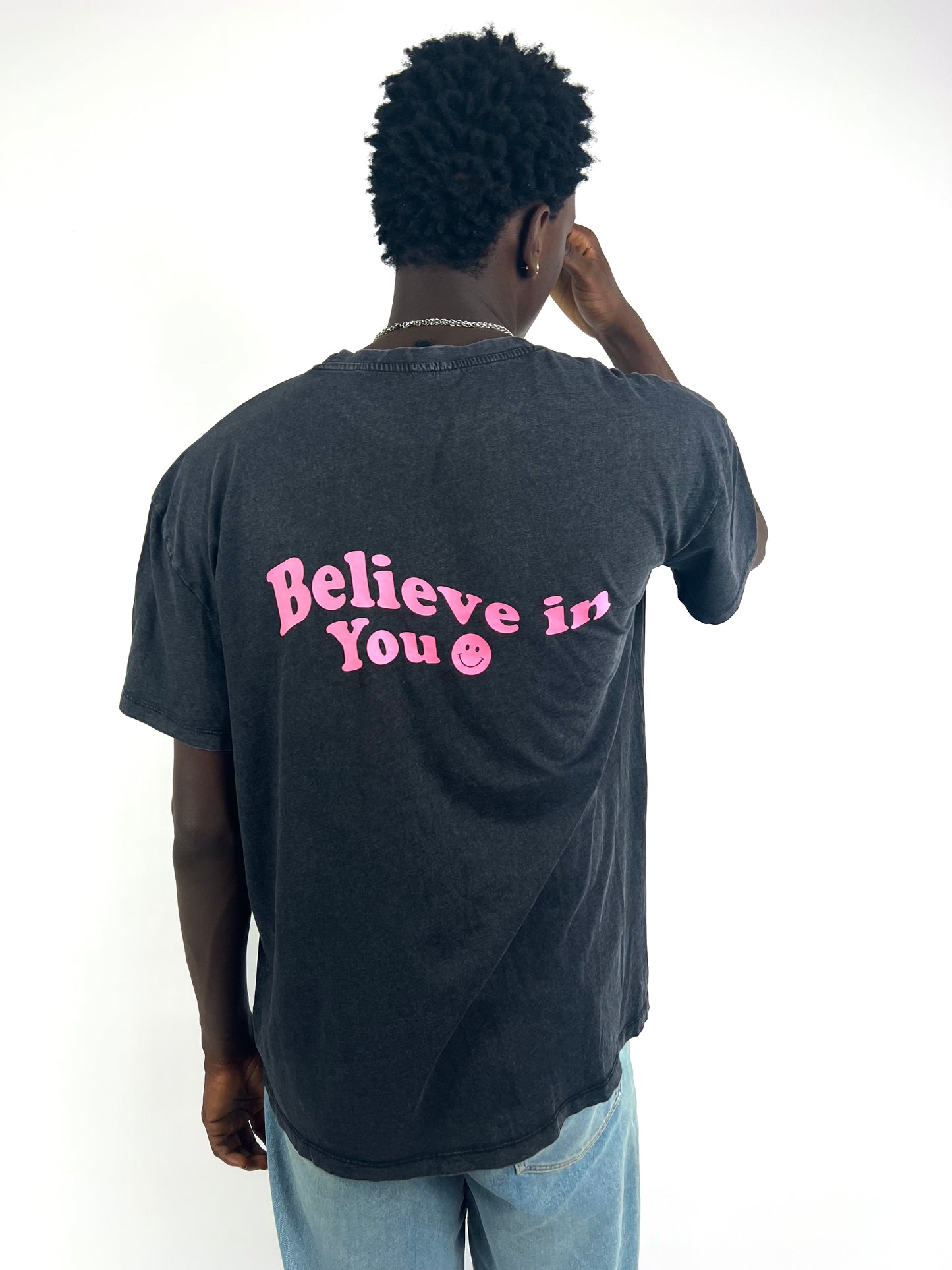 H&H believe in you Backprint T-shirt
