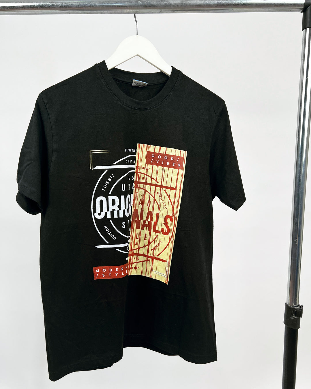 Originals Graphic print T-shirt in black