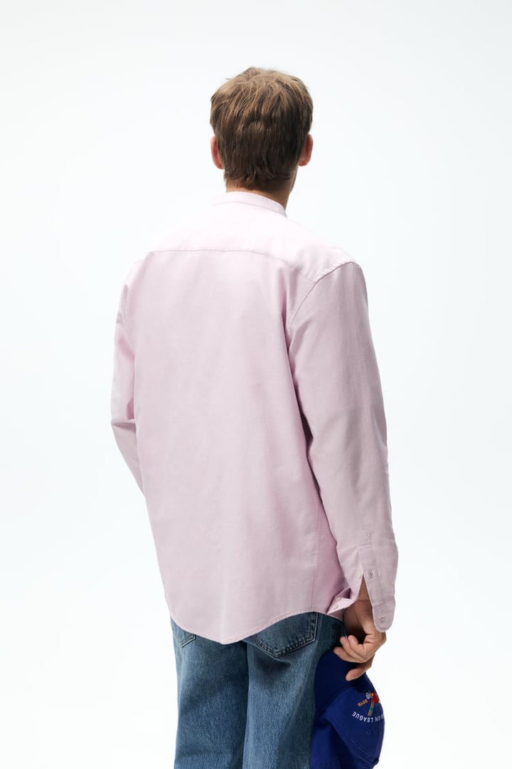 Zara Oxford Shirt in Mauve