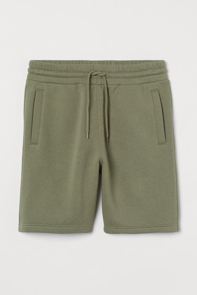 H&M Shorts In Khaki Green