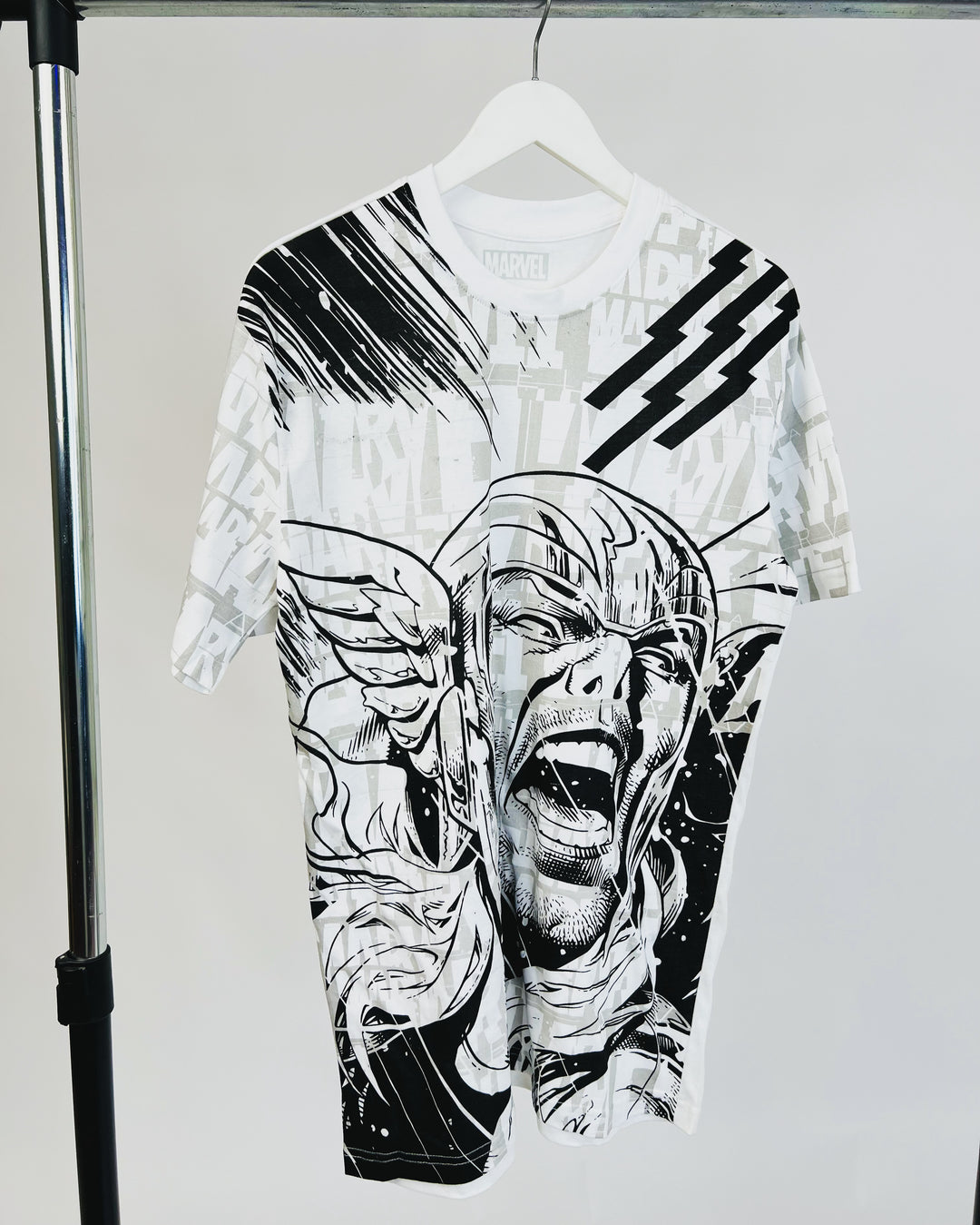 Marvel Thor AOP T-shirt in white