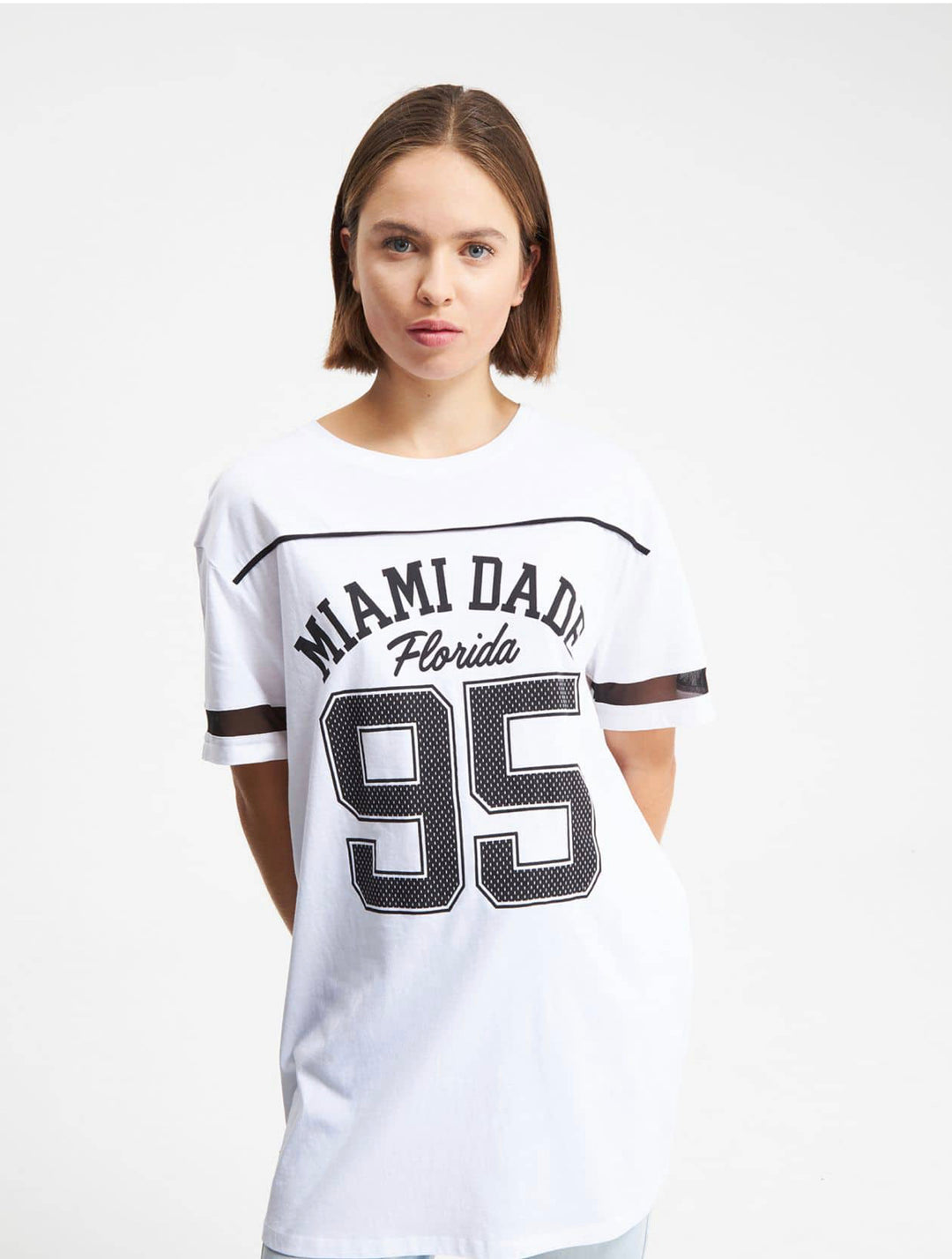 Terranova Miami Dade T shirt In White Garmisland terranova-miami-dade-t-shirt-in-white-garmisland