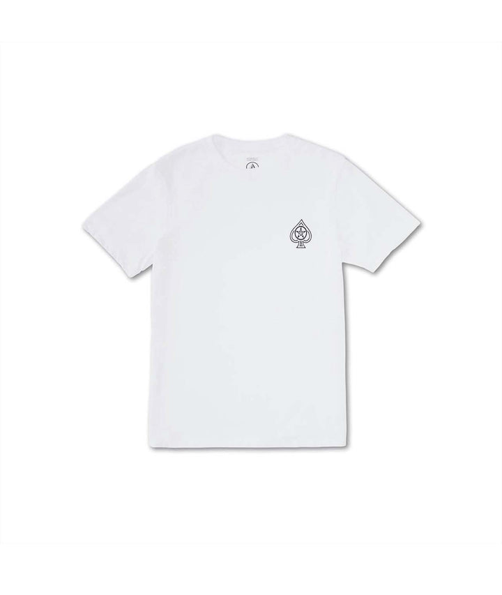 Unit Ace card t-shirt in white