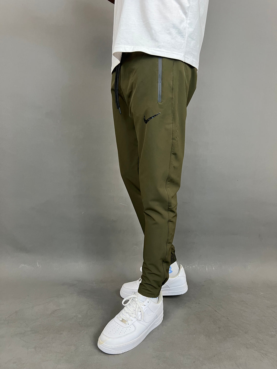 Nike jogger pants in khaki green