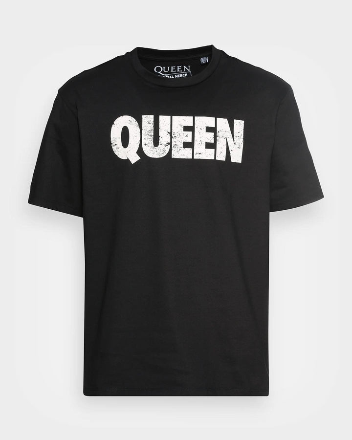 Only & Sons Queens T-shirt in black