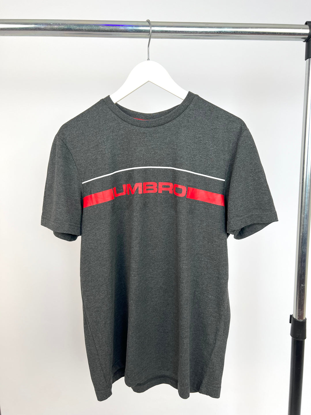 Umbro Print T-shirt in Heather Gray