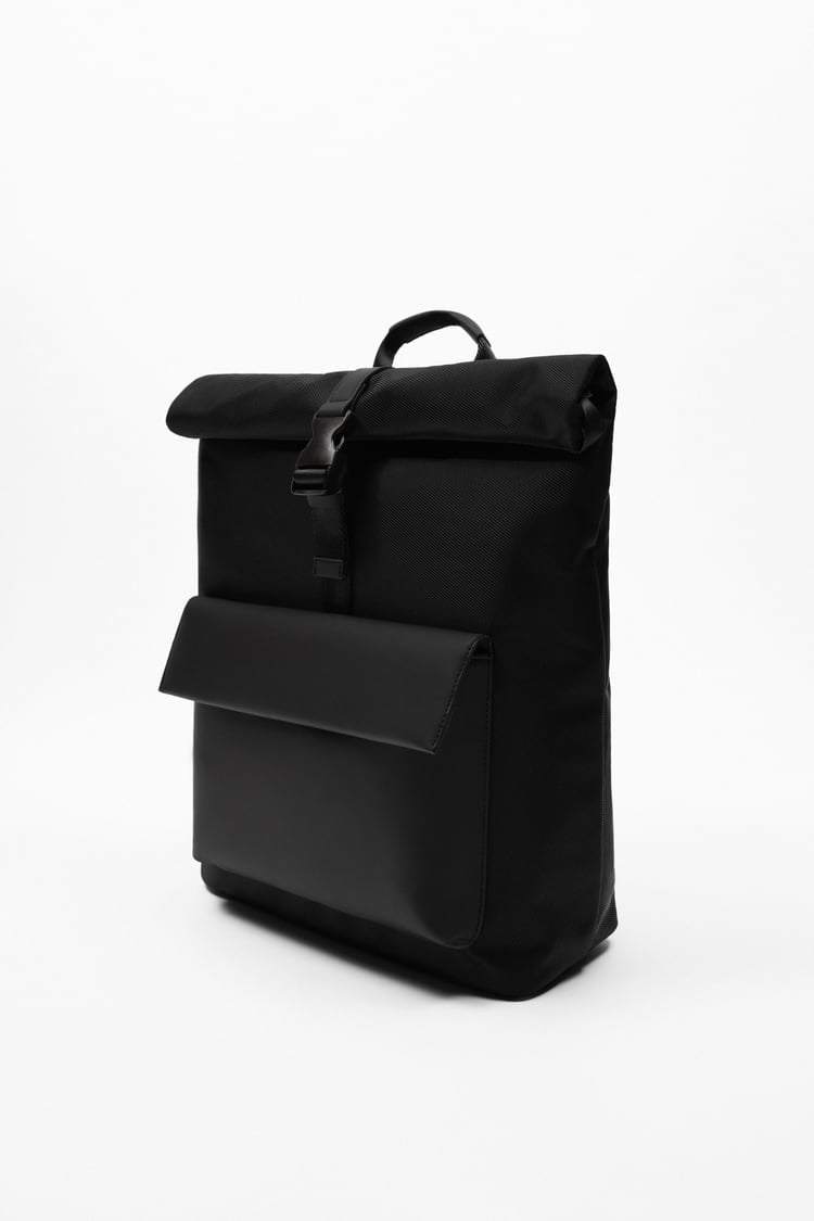 ZARA COMBINATION FLAP BACKPACK