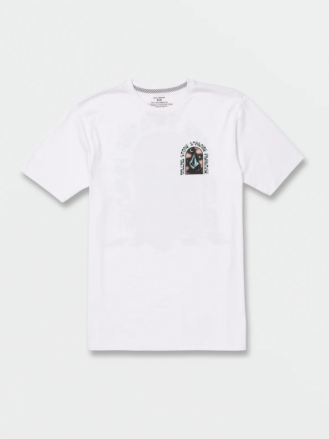 MYSTO STAIRS SHORT SLEEVE T-shirt - WHITE