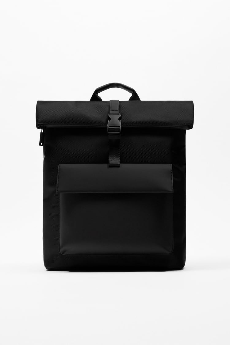 ZARA COMBINATION FLAP BACKPACK