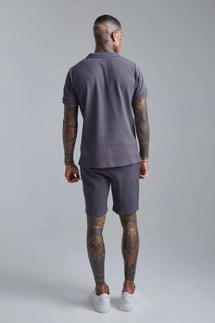 BOOHOOMAN SMART SLIM REVERE POLO