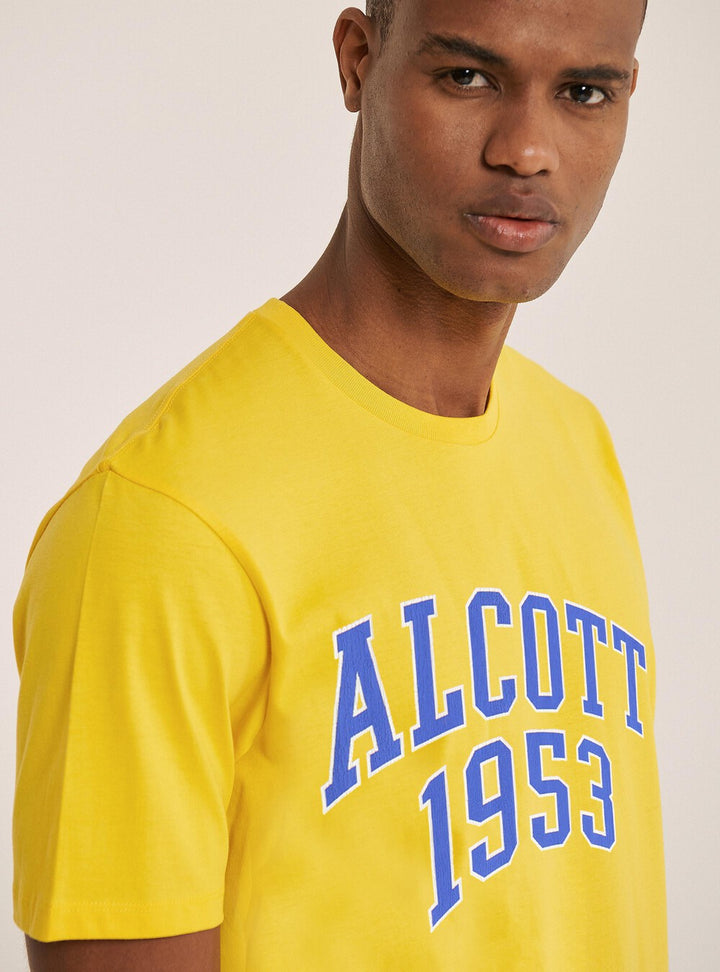 Alcott Yellow T-shirt with Print