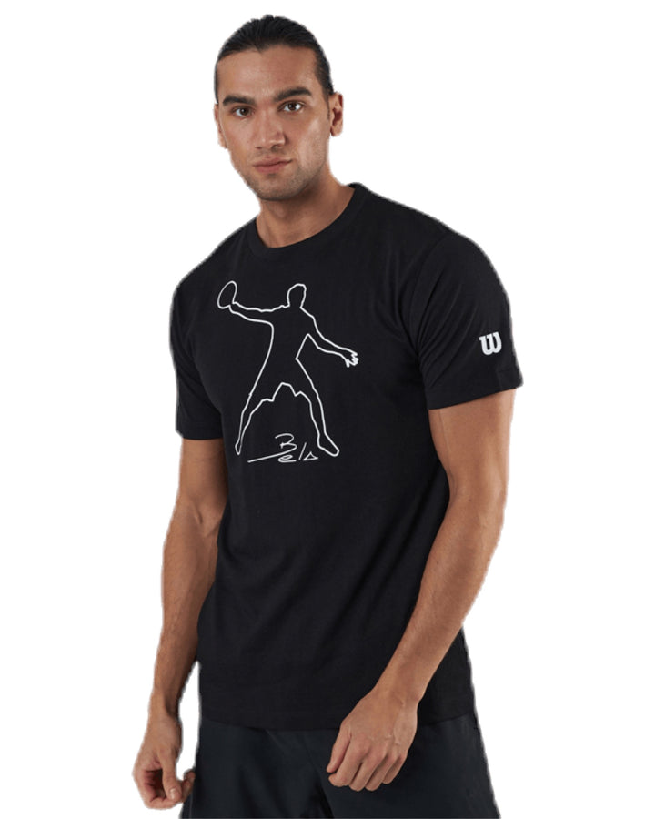 Wilson Bela Tech T-shirt in black