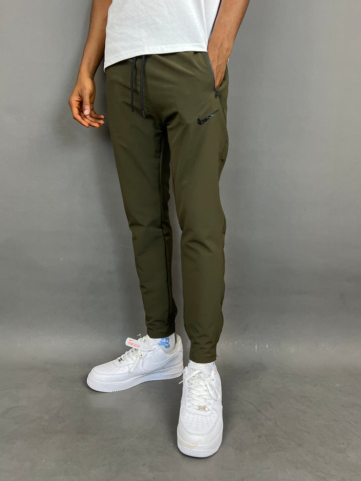 Nike jogger pants in khaki green