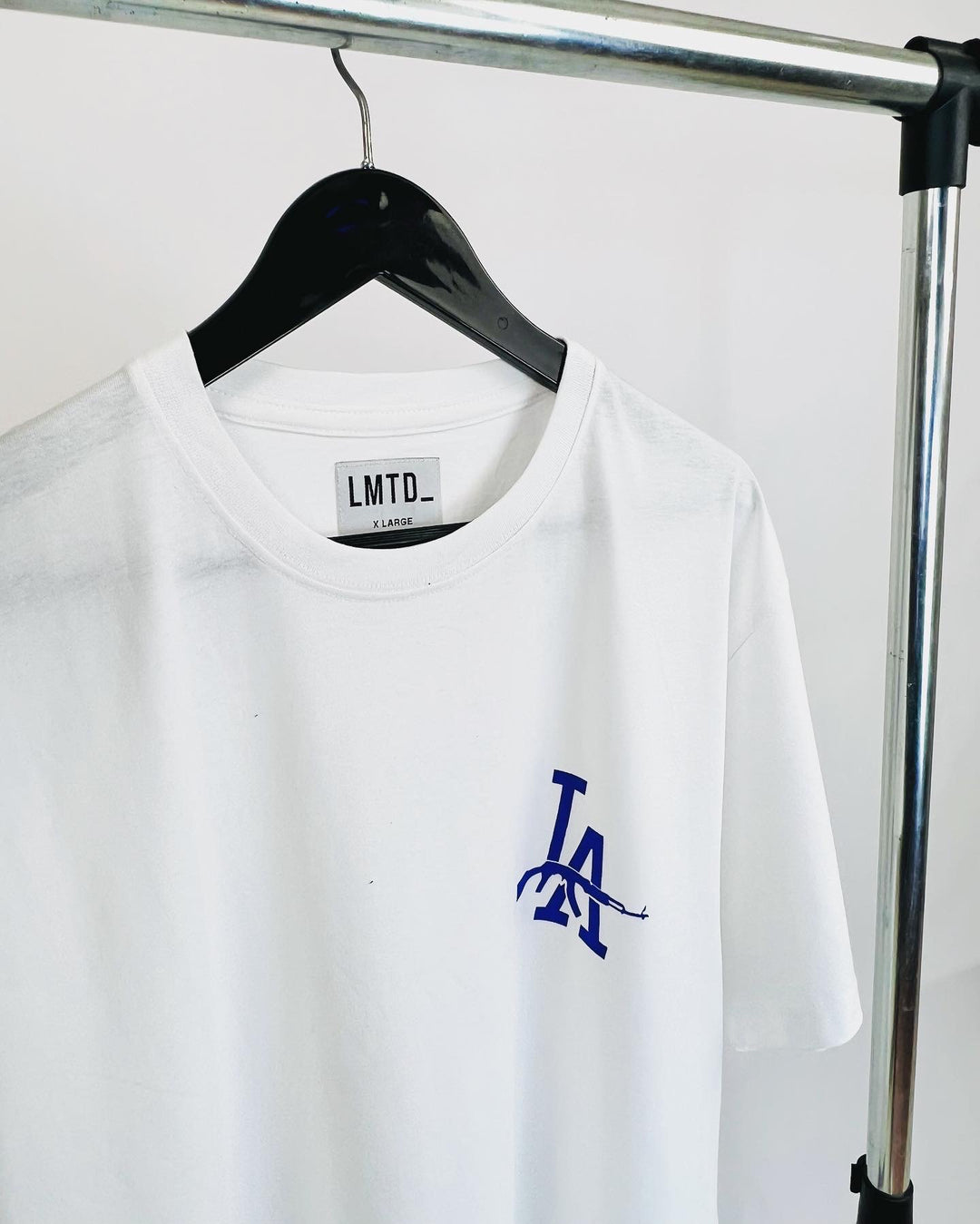 LMTD LA Print T-shirt in white