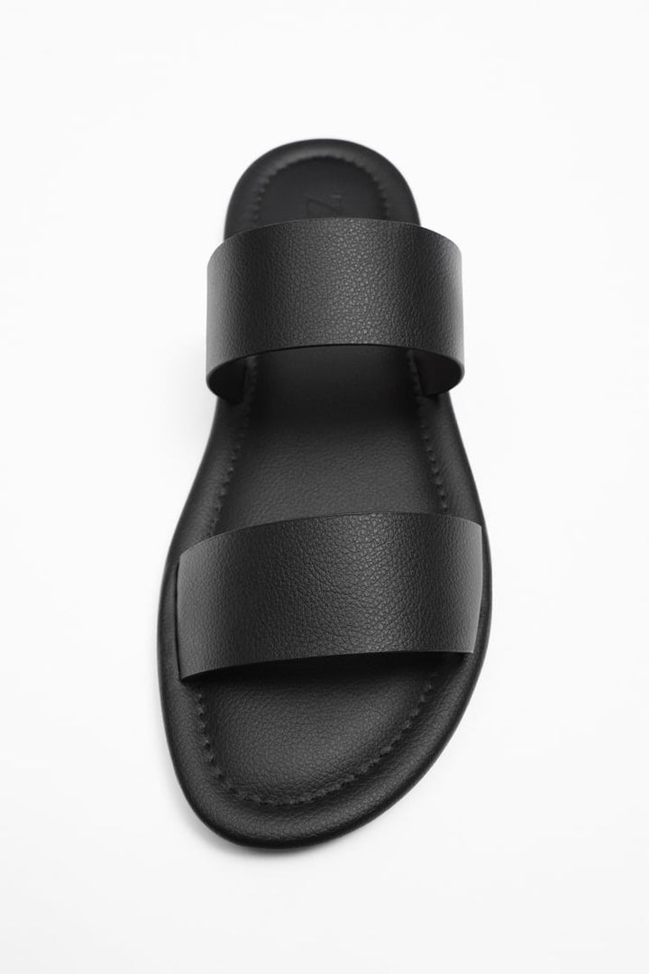ZARA FLAT SANDALS WITH STRAPS