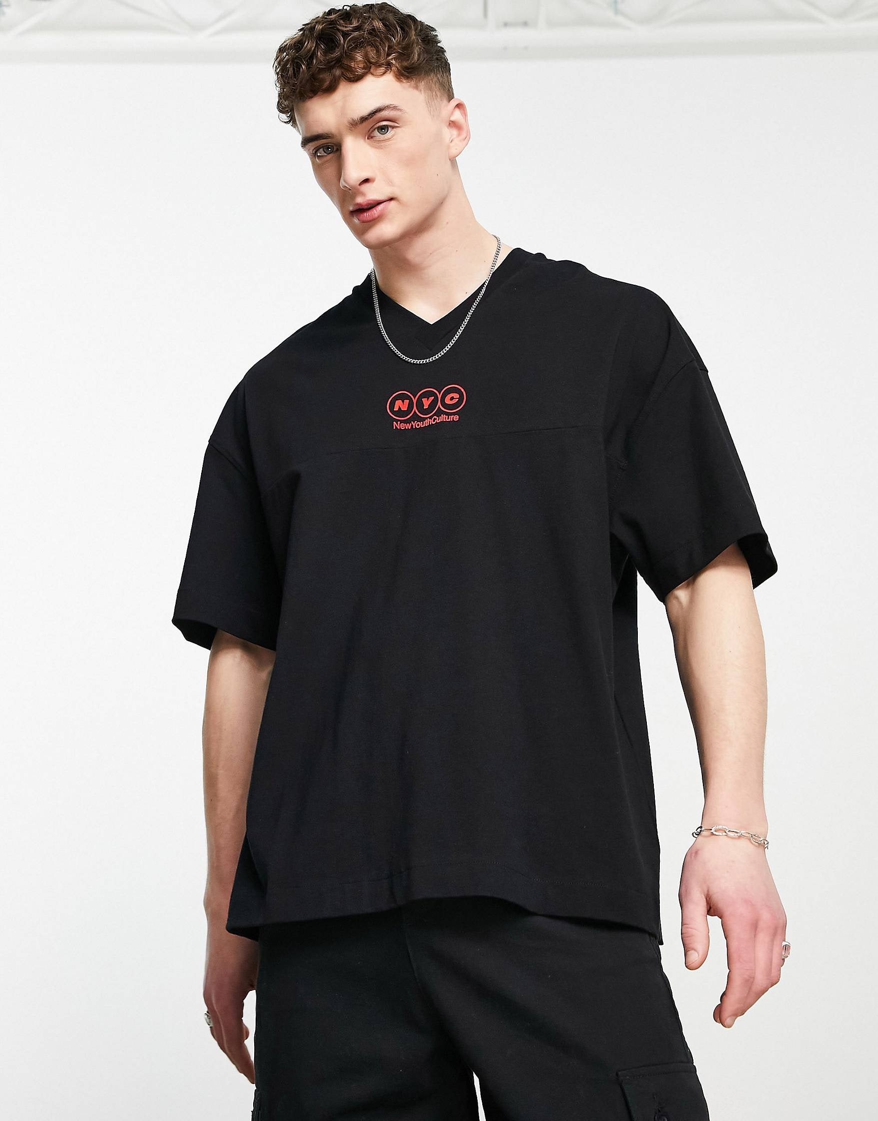 topman crew neck t shirt