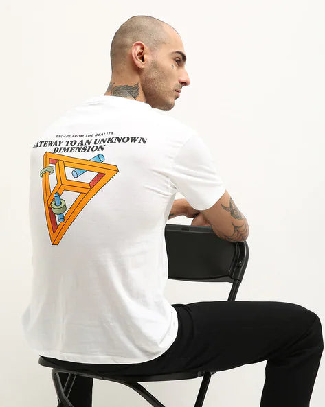 Altheory crew neck t-shirt with placement print