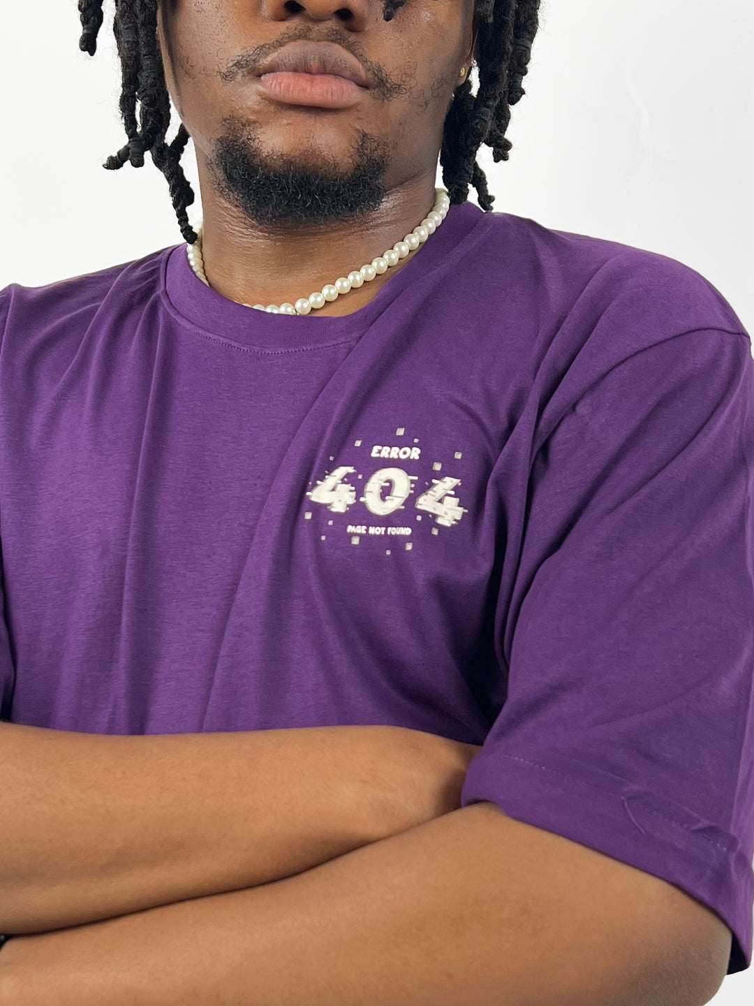 Difference of Opinion Extreme Oversized No internet Backprint T-shirt in purple