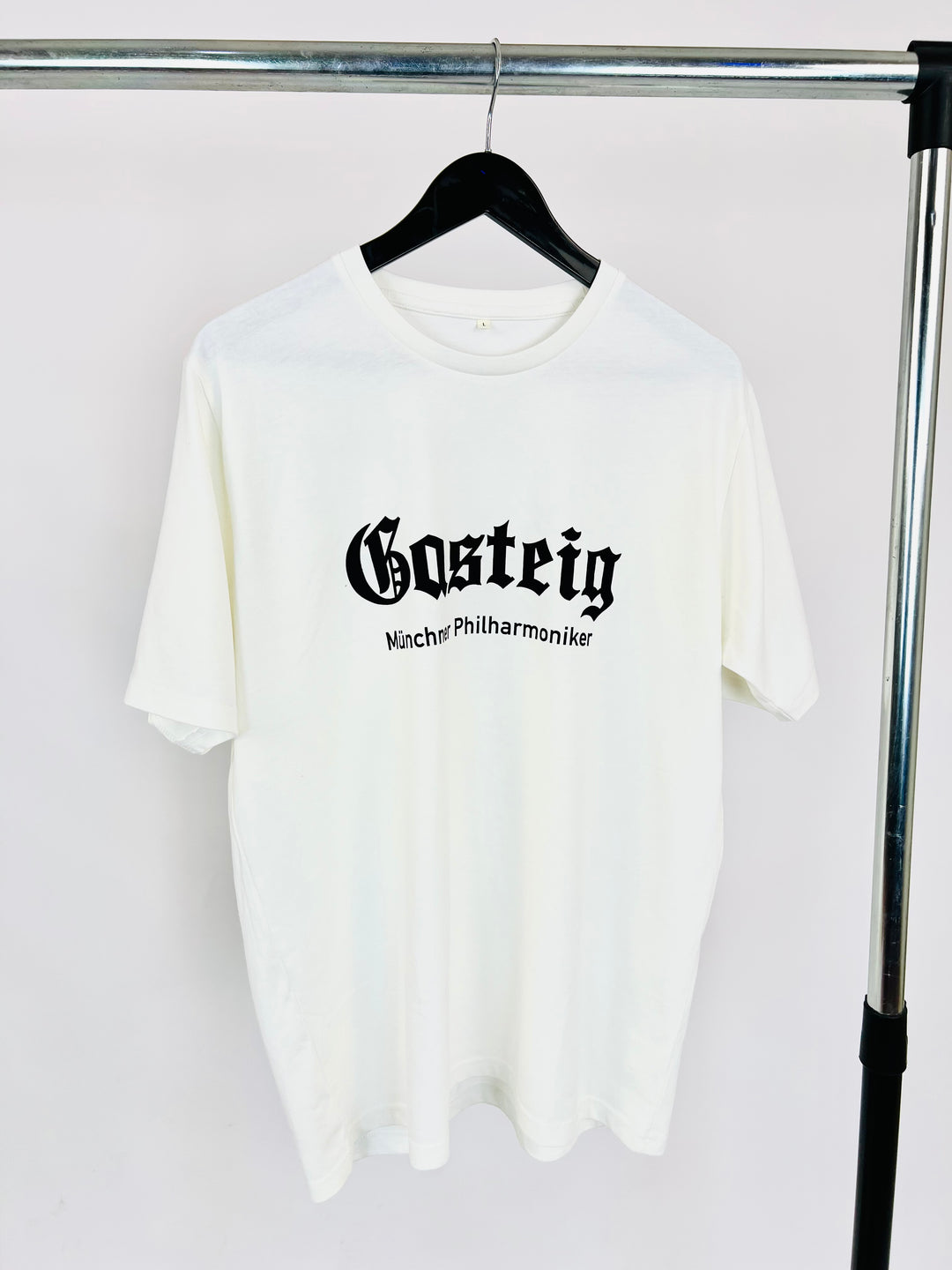 Gasteig print T-shirt in white