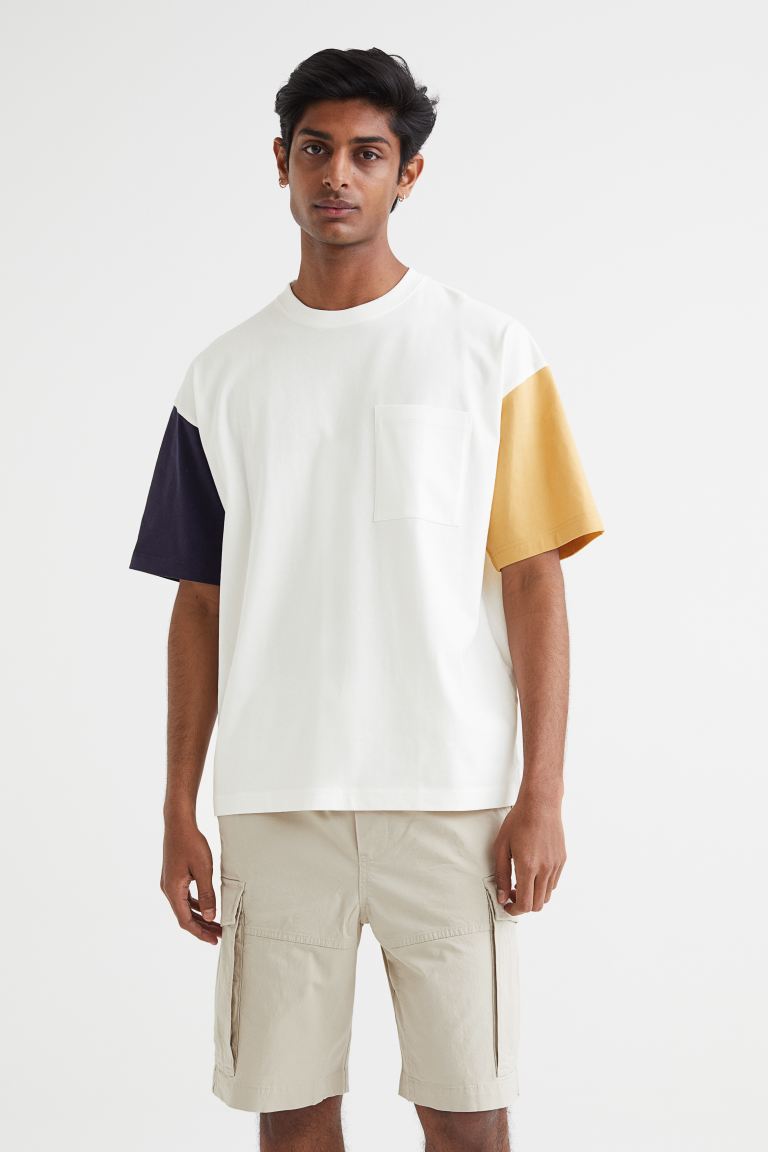 H&M Oversized Fit Cotton T-shirt