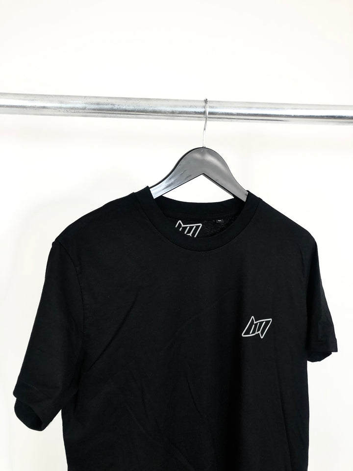 BM print T-shirt in black