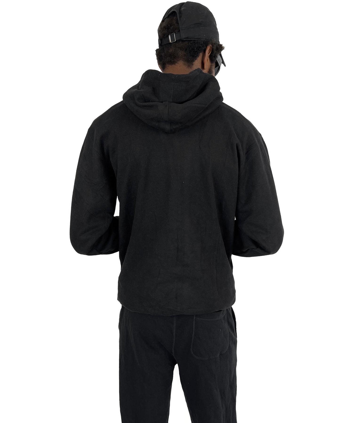 Pro Club Oversized Heavyweight Hoodie in black