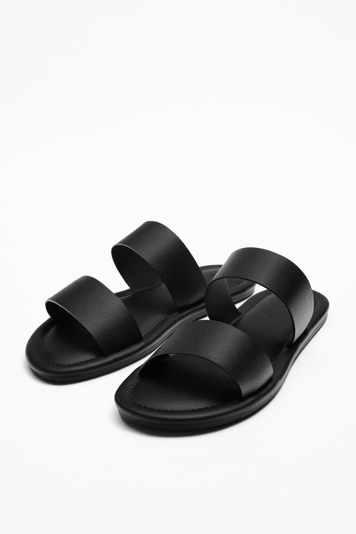 ZARA FLAT SANDALS WITH STRAPS