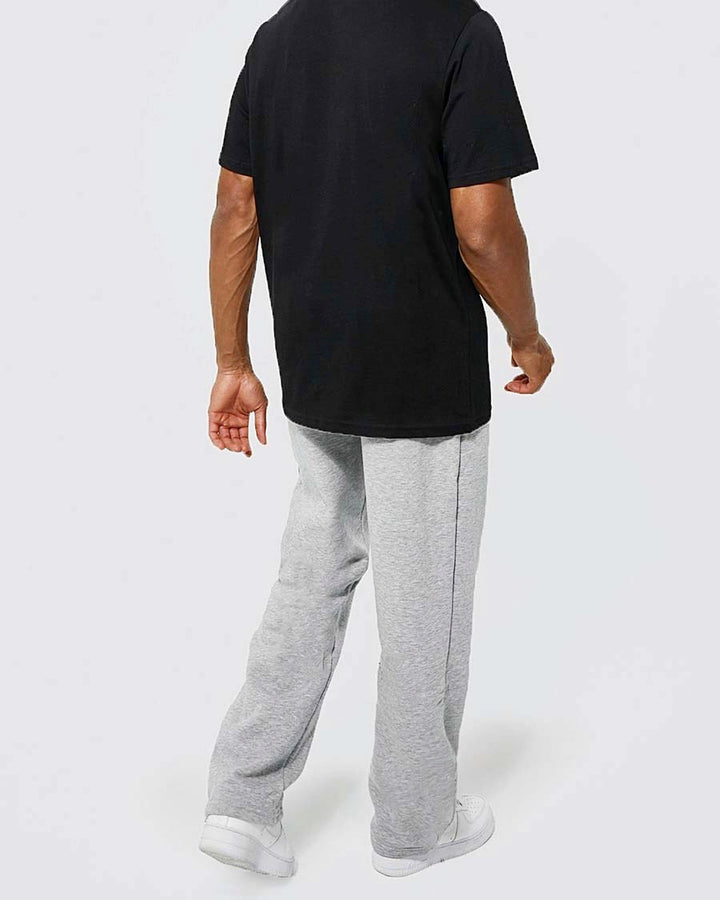 Garm island wide leg sweatpants in gray