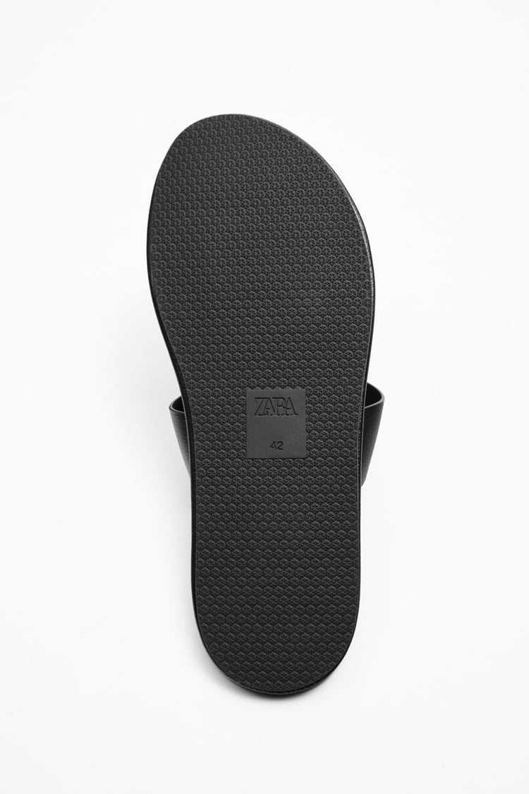 ZARA FLAT SANDALS WITH STRAPS