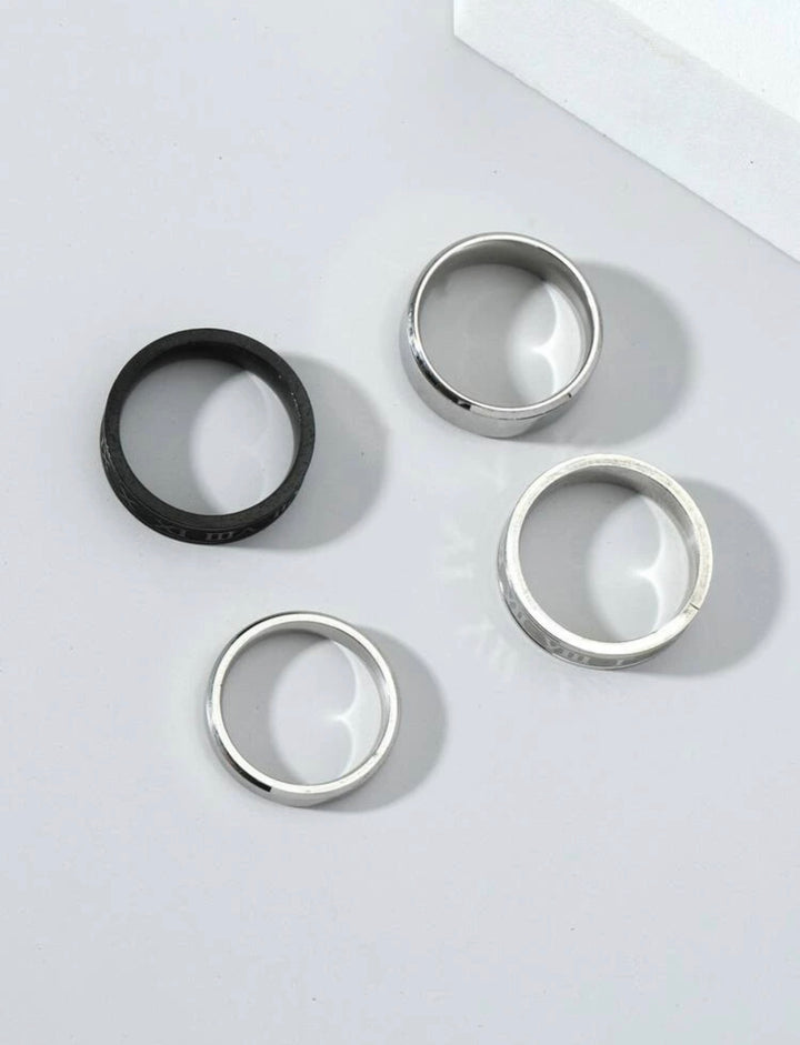 4pc Minimalist Ring