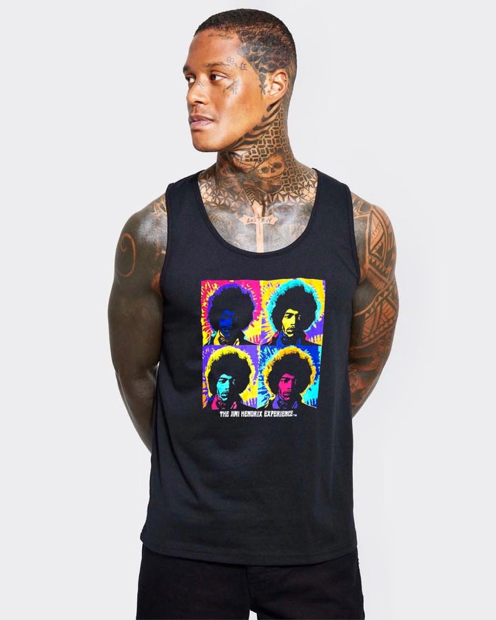 Jimi Hendrix Vest in black