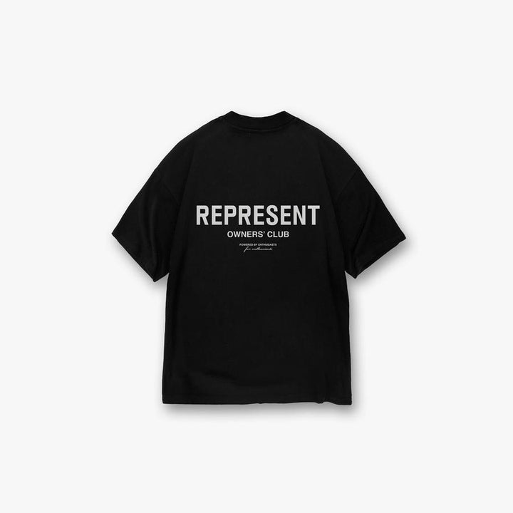 REPRESENT OWNERS CLUB T-SHIRT IN BLACK