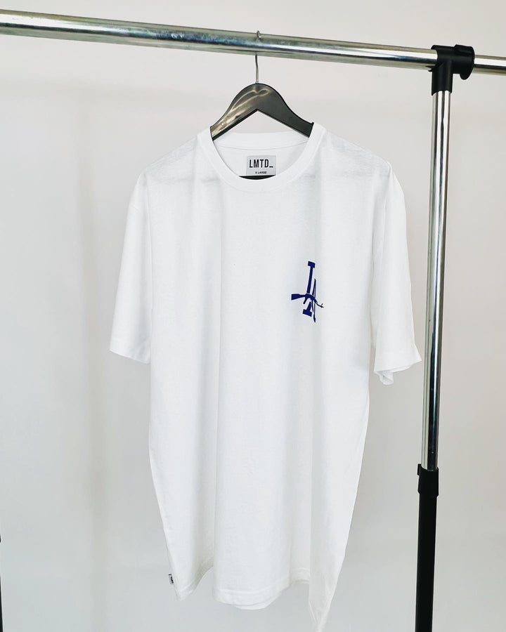 LMTD LA Print T-shirt in white