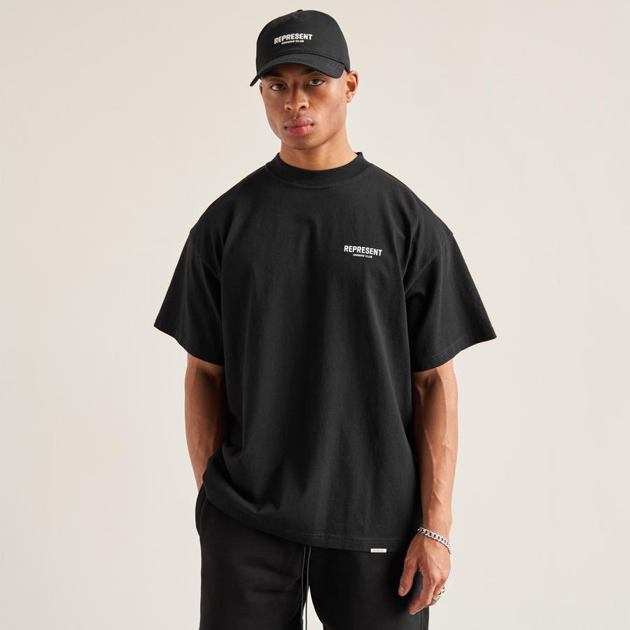 REPRESENT OWNERS CLUB T-SHIRT IN BLACK