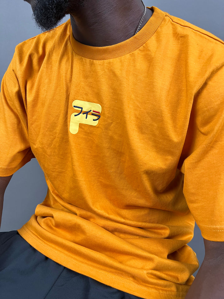 FILA UO T-shirt in mustard