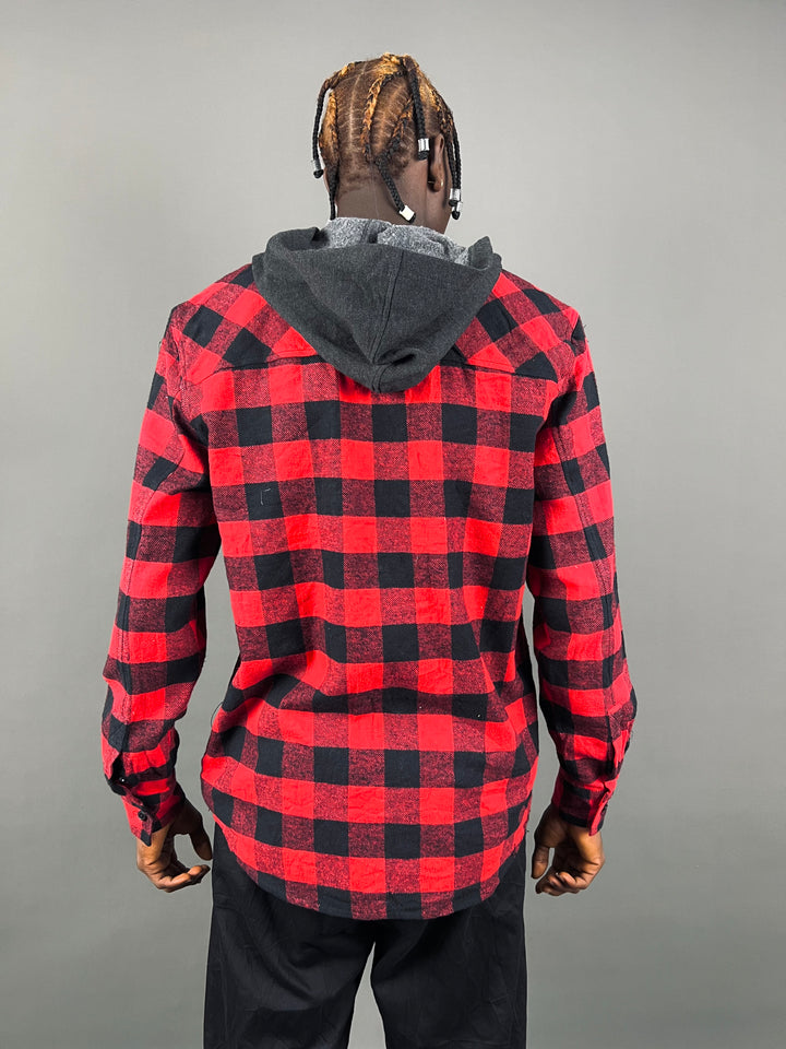 Ripzone Flannel Shirt with Hood