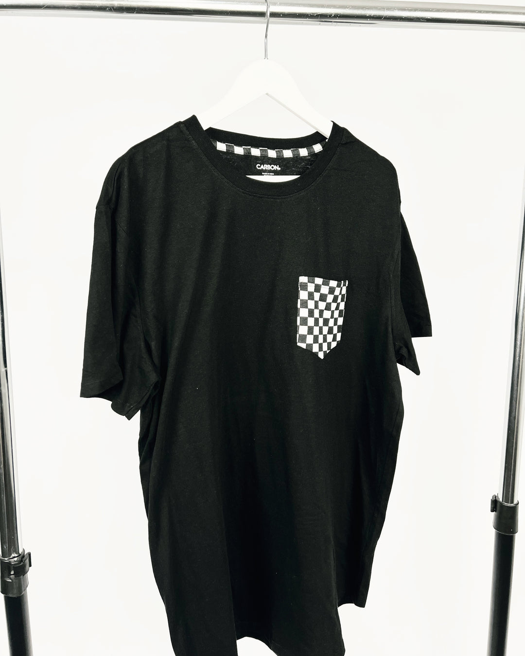 Carbon Pocket T-shirt in black