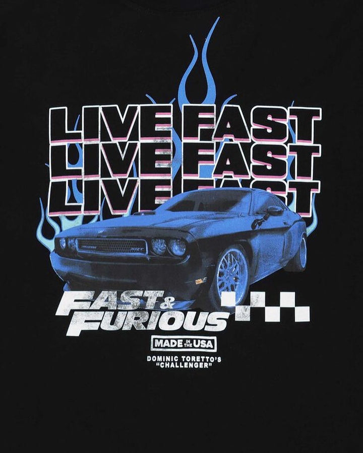 Takko Fast & Furious T-shirt in black