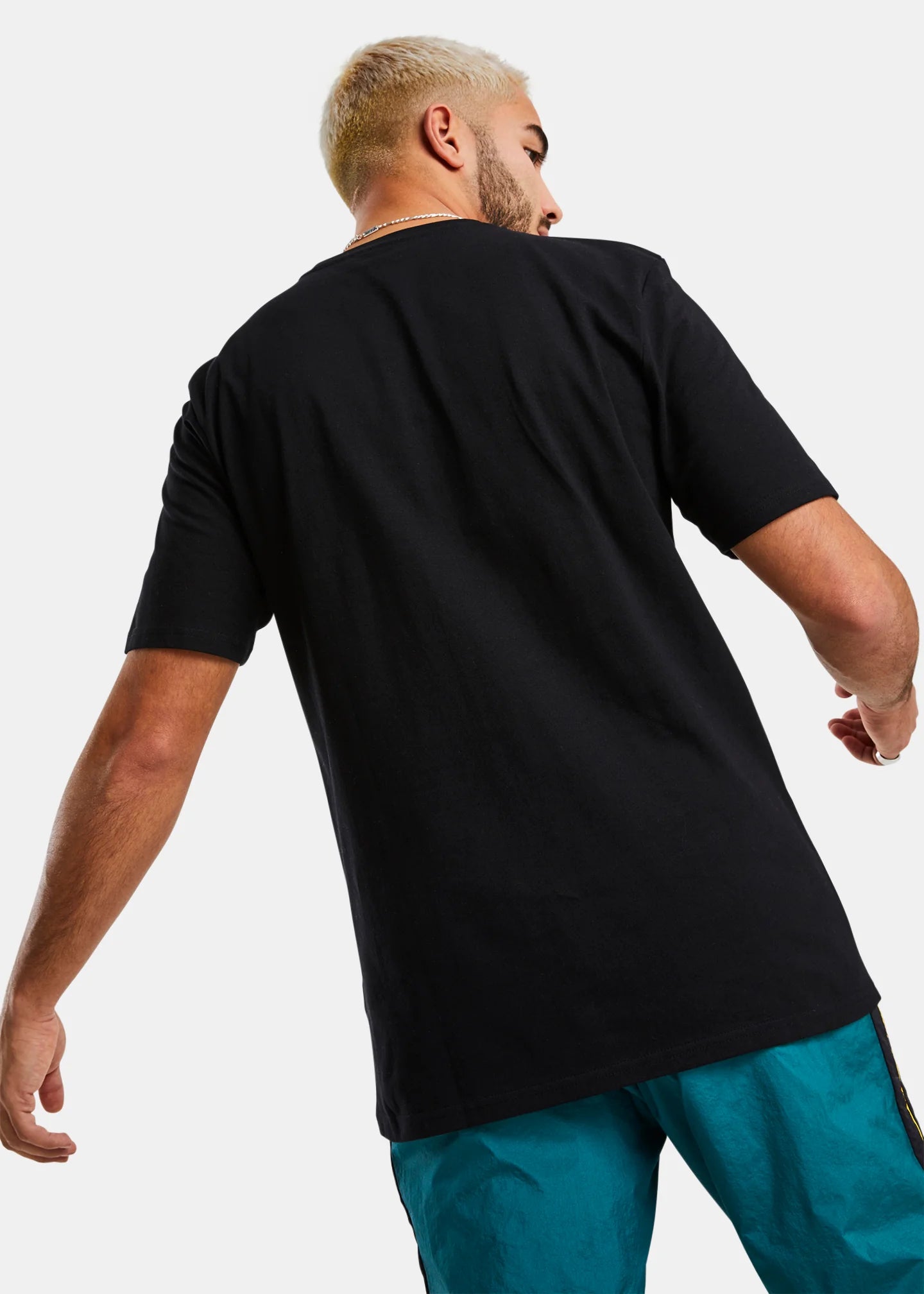 Nautica Plain black T-shirt